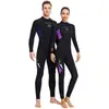 Traje de buceo DIVE & SAIL 3MM para hombre, traje de buceo cálido acolchado, traje de una pieza para mujer tipo medusa, traje de baño de invierno para buceo profundo y surf