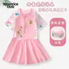 Vestido de Baño para Niñas Capibara 2026 Nuevo Traje de Baño de una Pieza Estilo Falda para Niñas Mayores, Ropa de Baño de Secado Rápido