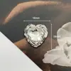 Novos Acessórios Originais de Liga de Diamante com Borda de Forma Especial Personalidade Colorida Sereia Joias Grampo de Cabelo Flor de Sapato Material