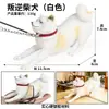 Traje de modelo de gato animal de simulación para niños, juego de gato, gatito, modelo de gatito blanco y negro, juguetes, adornos