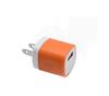 Los fabricantes recomiendan color sencillo y doble usb5v1A fuente de alimentación pequeño cuadrado cabezal de carga USB color personalizado cargador de teléfono móvil