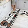 Tapete de entrada à prova de óleo absorvente de água tapete de chão de cozinha tapete para os pés banheiro tapete antiderrapante tapete de porta tapete de porta