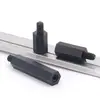 Columna Hexagonal de Nylon de Paso Único Pa66 Plástico Cable Interior y Exterior Cabezal Único Espárrago de Rosca Externa M2~M6 Estándar Nacional Columna de Aislamiento