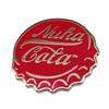 Broche de Cola Nuclear de Radiación insignia divertida de tapa de botella accesorio de metal de dibujos animados creativos pin