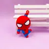 Nuevo Colgante Llavero de Spider-Man Versión Q Muñeco de los Vengadores Encanto para Bolso Regalo de Anime Accesorio de Goma Suave