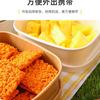 Caja de picnic desechable para salidas de primavera, caja de embalaje para cortar frutas al aire libre, lonchera, caja de camping, lonchera ligera para sushi de frutas