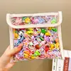 Selección estricta de goma elástica linda de dibujos animados para niña, no daña el cabello, liga para el pelo, cuerda para el pelo, tamaño pequeño, banda para el pelo, accesorios para el cabello para niños