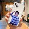Adecuado para la funda del teléfono del chico parodia del iPhone 15