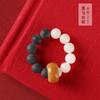 Jade blanco Bodhi DIY Personalidad creativa Literatura y arte Estilo antiguo Xiu Qi Puntas de los dedos alrededor del dedo Suave Hombres y mujeres Gato Pequeña mano Giro Wen Jugar