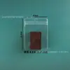 Saco Plástico Transparente Perfurado com Zíper Brincos Joias Saco Selado Espessado Armazenamento de Joias Pulseiras Saco Anti-Oxidação