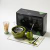 Cuenco de cerámica para matcha, juego de té matcha de estilo japonés, cepillo de bambú para matcha, accesorios para la ceremonia del té de la dinastía Song Baiben Li