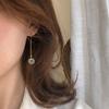 2022 nuevos pendientes de jade hetiano elegantes y retro con diseño de nicho femenino, pendientes largos de hada súper exquisitos y simples