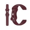 Correa de reloj de repuesto de silicona de color sólido adecuada para Xiaomi Huawei 12 mm Hebilla de ocho con figura de cintura pequeña Correa de reloj de silicona