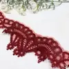 Tanglong Clásico Patrón Ondulado 8cm Decoración de Borde de Ropa Puños Hecho a Mano DIY Encaje Accesorios Encaje Bordado de Malla