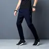Popular en Tiktok Secado Rápido para Hombre Verano 2025 Delgados Casuales Deportivos Cropped de Seda de Hielo con Cremallera Pantalones 2