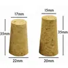 Guochao Varios Calibres Corcho Corcho de Alta Densidad Tapón para Botella de Vino Tinto Tapón Sellador para Botella de Vidrio Tarro