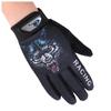 Guantes de Ciclismo para Hombres y Mujeres, Dedos Completos para Deportes al Aire Libre, Delgados e Impresos, Protección Solar, Ciclismo, Dedos Largos, Antideslizantes, Compatibles con Pantalla Táctil