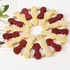 Esterilla de Aislamiento Térmico de Bambú, Salvamanteles Resistente al Calor, Base Anti-quemaduras para Cazuelas, Mantel de Mesa, Base para Tazón, Base para Taza de Té, Base para Plato