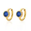 Estilo Coreano Nuevo Diseño Modernos Pendientes Versátiles Pendientes Geométricos de Acero Inoxidable y Oro de 18K Pendientes de Alto Nivel para Mujer