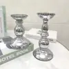 Ornamento de castiçal personalizado de cabeça única, castiçal dourado francês, adereços de casamento, jantar à luz de velas, decoração de porta-velas para aromaterapia