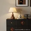 Luminária de mesa de designer em madeira de freixo branco estilo meados do século, adequada para quartos, mesas de cabeceira, salas de estar e escritórios, criando uma atmosfera ambiente