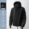 Cortavientos deportivo de moda para exteriores, unisex, nueva chaqueta de montañismo primavera/otoño 2026, prenda exterior con capucha, estilo para parejas