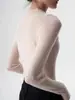 Ss Studio Hilo Grueso del Yangtsé Sin Costuras de una Sola Pieza Cuello Alto Medio Lana para Mujer Otoño e Invierno Suéter Base