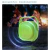 Gts-2009 Luz Rgb Portátil 4 pulgadas Micrófono Inalámbrico Micrófono Dual Inalámbrico Bluetooth 5.4 Versión Mejorada Audio