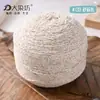 Flor barroca hilo de cáñamo suéter de punto de verano chal hilo de lino tipo pastel hilo degradado para manta ovillo de hilo para manualidades
