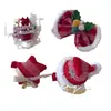 Accesorios para el cabello de Navidad tocado pasador de Papá Noel par de pasadores rotos clip sombrero de Navidad diadema pasador para niños otoño e invierno