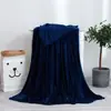Manta de franela para las cuatro estaciones manta para siesta y ocio manta de vellón de coral para aire acondicionado manta de vellón de doble cara colcha pequeña para el aula sábana