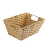 Cesta de Almacenamiento Tejida Grande Escritorio Misceláneo Snacks Caja de Almacenamiento de Llaves Caja de Almacenamiento de Frutas Escritorio de Ratán Lavable