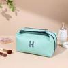 Fábrica Original Bolsa de Maquiagem Portátil em Lona Estilo Coreano Grande Capacidade Bolsa de Higiene Pessoal para Viagens de Negócios e Armazenamento de Produtos de Skincare