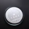 Medalla de cristal incrustado al por mayor de fábrica Moneda conmemorativa Wen Chuang Evento de Aniversario de Empresa Personalizado Medalla Conmemorativa de Premio