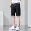 Pantalones Cortos Finos de Mezclilla para Hombre Verano 2026, Pantalones Cortos de Mezclilla de Cinco Puntos de Moda y Versátiles para Hombre