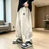 Pantalones anchos nuevos de otoño para niños, pantalones casuales para niños mayores, pantalones cargo modernos y elegantes para niños