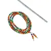 Venta directa de fábrica de pulseras de cuentas de incienso hechas a mano, pulseras de patrimonio cultural inmaterial, collares de pan de oro, anillos lisos y joyería de moda para transmisiones en vivo