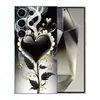 Funda para Teléfono Móvil Samsung S25Ultra A17 Adecuada para A07 Flor de Corazón S26 Funda Protectora S24 Carcasa Blanda TPU Ilustración