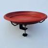Amazon Clip para Valla de Bebedero para Pájaros Bebedero para Barandilla de Balcón Bebedero para Patio Comedero para Pájaros Bebedero Decoración de Jardinería Bebedero