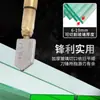 Cuchillo para Baldosas Tipo Rodillo con Mango de Metal para Cortar Baldosas de Piso, Placas de Roca, Espejos y Vidrio