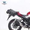 Muscle car Wolf adecuado para Honda CB400F, bolsa lateral de liberación rápida, bolsa para casco modificada retro, impermeable, especial