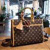 Bolso de Mano Grande de Cuero Genuino Donkey's Mismo para Mujer 2025 Nueva Moda Versátil Bolso Tote Bolso de Hombro Único Bolso Cruzado