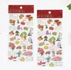Tipetoys Estilo Chino Guka Serie de Símbolos Auspiciosos Chinos: Historias de Plantas y Vegetación con Pegatinas de Lámina Dorada
