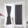 Especial transfronteiriço para a Amazon cortina de porta de cor simples Velcro sólida cortina pequena cortina de sombreamento cortina de proteção solar cortina de porta sem punção
