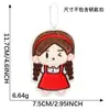 Nuevos personajes de dibujos animados de anime bidimensionales de peluche, colgantes hechos a mano para DIY para combinar con mochilas y cajas, parches de tela bordados