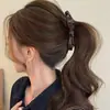 Pinza de Plátano Floral Simple de Lunares 2026 Nuevo Modelo Pinza de Garra de Malla para la Parte Posterior de la Cabeza para Mujeres Pinza Grande Linda de Acrílico para el Cabello