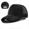 Moda Sombrero con Incrustaciones de Diamantes para Mujer, Primavera y Otoño Estilo K Tendencia Ins Versátil Gorra de Béisbol para Viajes al Aire Libre y Compras Visera Gorra de Pico