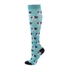 Calcetines de compresión deportivos unisex para pantorrillas, más de 200 estilos de calcetines de compresión largos para saltar la cuerda y correr, directo de fábrica