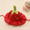 Amazon Hoods para Mascotas Gato Perro Sombreros Tejidos de Lana Hechos a Mano Accesorios para la Cabeza Lindos Venta al por Mayor Transfronterizo