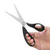 Tijeras de Acero Inoxidable para el Hogar, Tijeras de Oficina para Cortar y Abrir Paquetes, Tijeras Portátiles Afiladas, Venta Directa de Fábrica al por Mayor